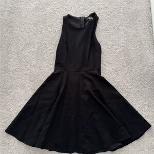 Lulu's Black Sleeveless Mini Dress